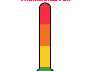 Feelings Thermometer Worksheet