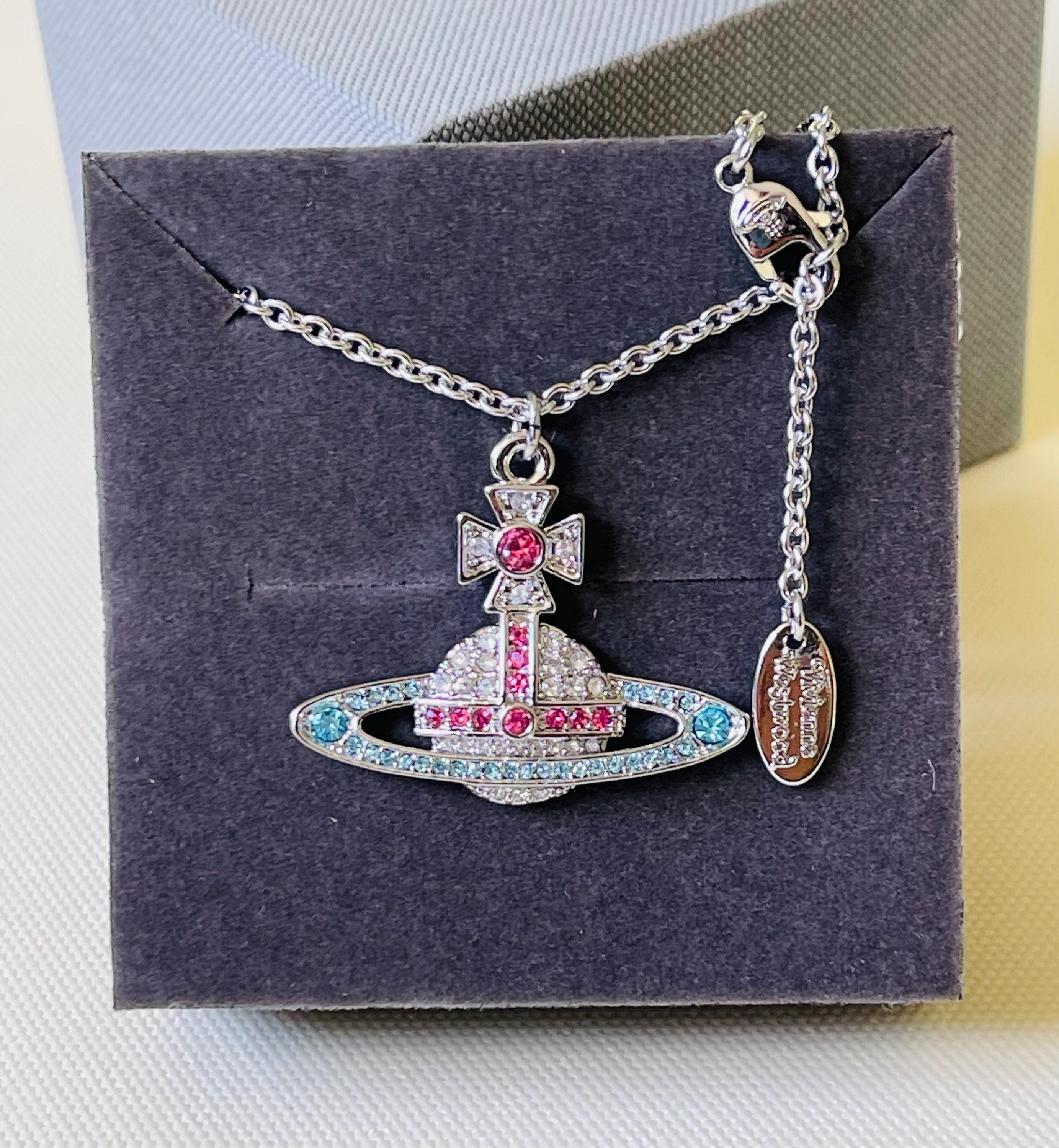 Vivienne Westwood Kika Necklace -silver - Etsy Australia