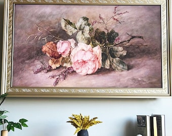 NEW! The Portrait TV Frame, Vintage Gold Frame TV Wall Art, Aesthetic Home Décor, Ornate Wall Décor, Minimalist, Room Decor Aesthetic Art