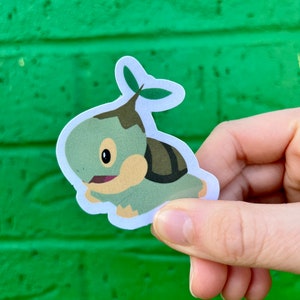 Grass Turtle Sinnoh Starter Sticker SoFandom ShopSoFandom