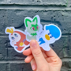 Paladea Starters Sticker Pack SoFandom ShopSoFandom