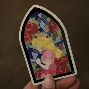 The Princess of Peaches Aufkleber, Super Mario Bros Fan Art, Mario Peach Luigi Rosalina, Fantasy Sticker