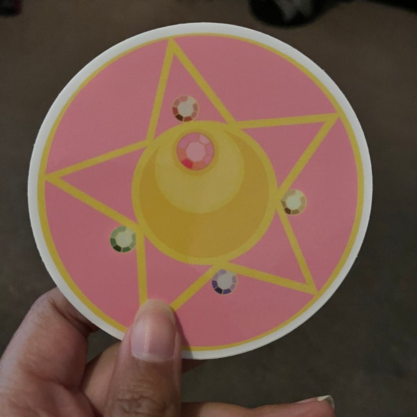 Moon Prism Power Compact Sticker