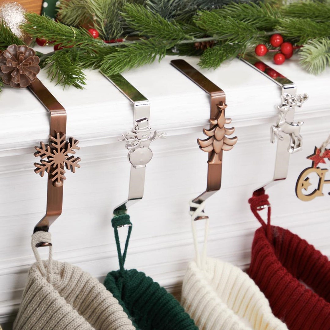 Stocking Holders Brass Silver Stocking Holders Basic Stocking Holder