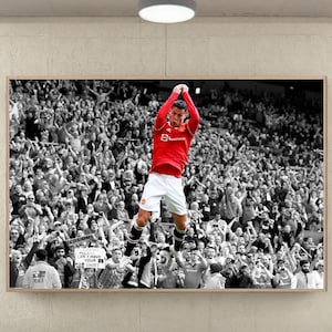 Cristiano Ronaldo Poster Art Football Canvas Art Painting Wall Art Picture Print Family bedroom Decor