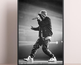 Eminem Poster Canvas Art Painting Wall Art Picture Print Family bedroom Decor（Not include frame）