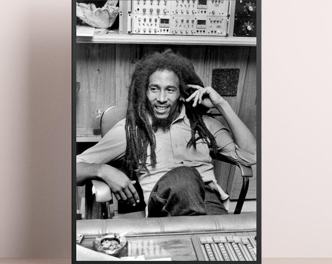 Bob Marley Poster Canvas Art Painting Wall Art Picture Print Family bedroom Decor（Not include frame）
