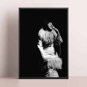 Aretha Franklin Poster - Etsy