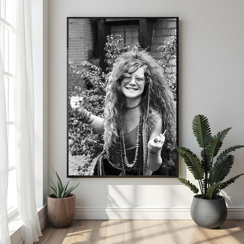 Janis Joplin Poster Canvas Art Painting Wall Art Picture Print Family ...