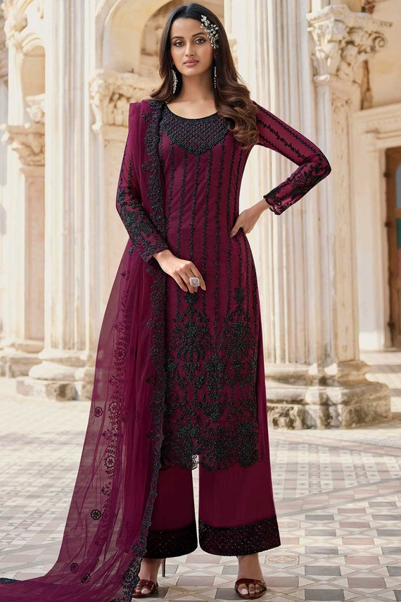 Fancy salwar deals kameez for wedding