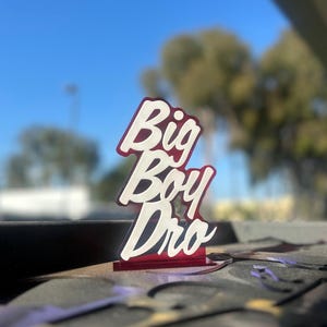 Acrylic tabletop signs with base