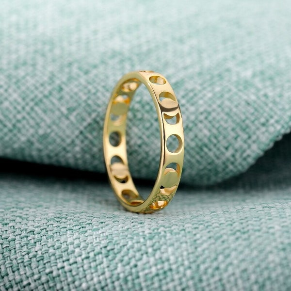 Moon Ring - Etsy