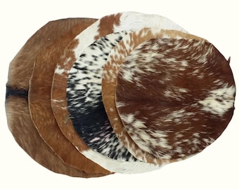 Premium Goat Hair Skin Drum Head - Raw Hide for Djembe, Bodhran, Native, Shamanic Hand Drum Making