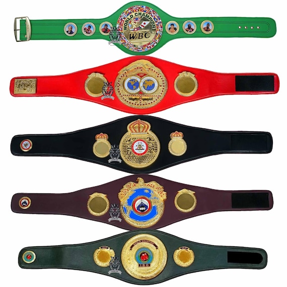Boxing Championship Replica Title Belt - Adult Size WBC, Wba, Ibo