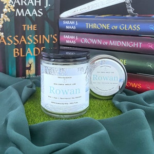 Rowan Whitethorn | OFFICIALLY LICENSED | Throne of Glass | TOG | Sarah J Maas | Bookish Candle | Soy Candle | Wax Melt