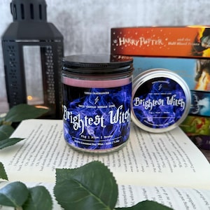 Brightest Witch | Wizards | HP | Magic | Bookish Candles | Soy Candle