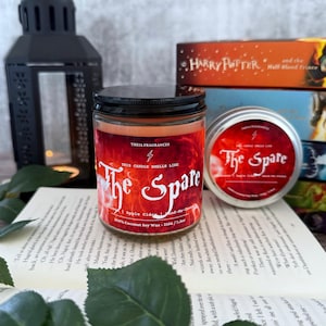 The Spare | Wizard | HP | Magic | Bookish Candles | Soy Wax