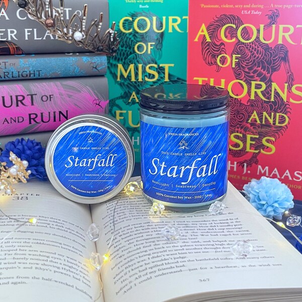 Starfall | ACOTAR | A Court of Thorns and Roses | Bookish Candle | Soy Candle | Wax Melt