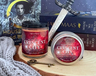 Crescent City | OFFICIALLY LICENSED | Sarah J. Maas | Bookish Candle | Soy Candle | Wax Melt