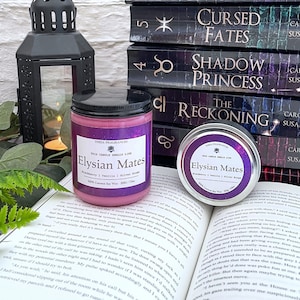 Elysian Mates | OFFICIALLY LICENSED | Zodiac Academy | Twisted Sisters | Bookish Candle | Soy Candle | Wax Melt