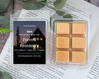 Forced Proximity | Bookish Tropes | Bookish Candle | Coconut Soy Wax Melt