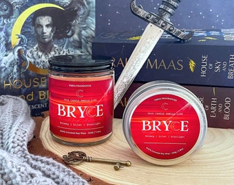 Bryce Quinlan | OFFICIALLY LICENSED | Crescent City | Sarah J. Maas | Bookish Candle | Soy Candle | Wax Melt