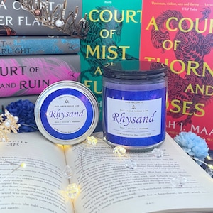 Rhysand | High Lord of the Night Court | OFFICIALLY LICENSED | ACOTAR | A Court of Thorns and Roses | Bookish Candle | Soy Candle | Wax Melt