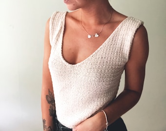 WROCLOVE TOP. Knitting Pattern [ENG]