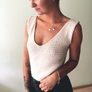 WROCLOVE TOP. Knitting Pattern [ENG]