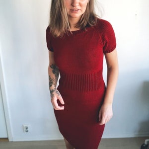 MA robe DÉCONTRACTÉE. Modèle de tricot [FR]