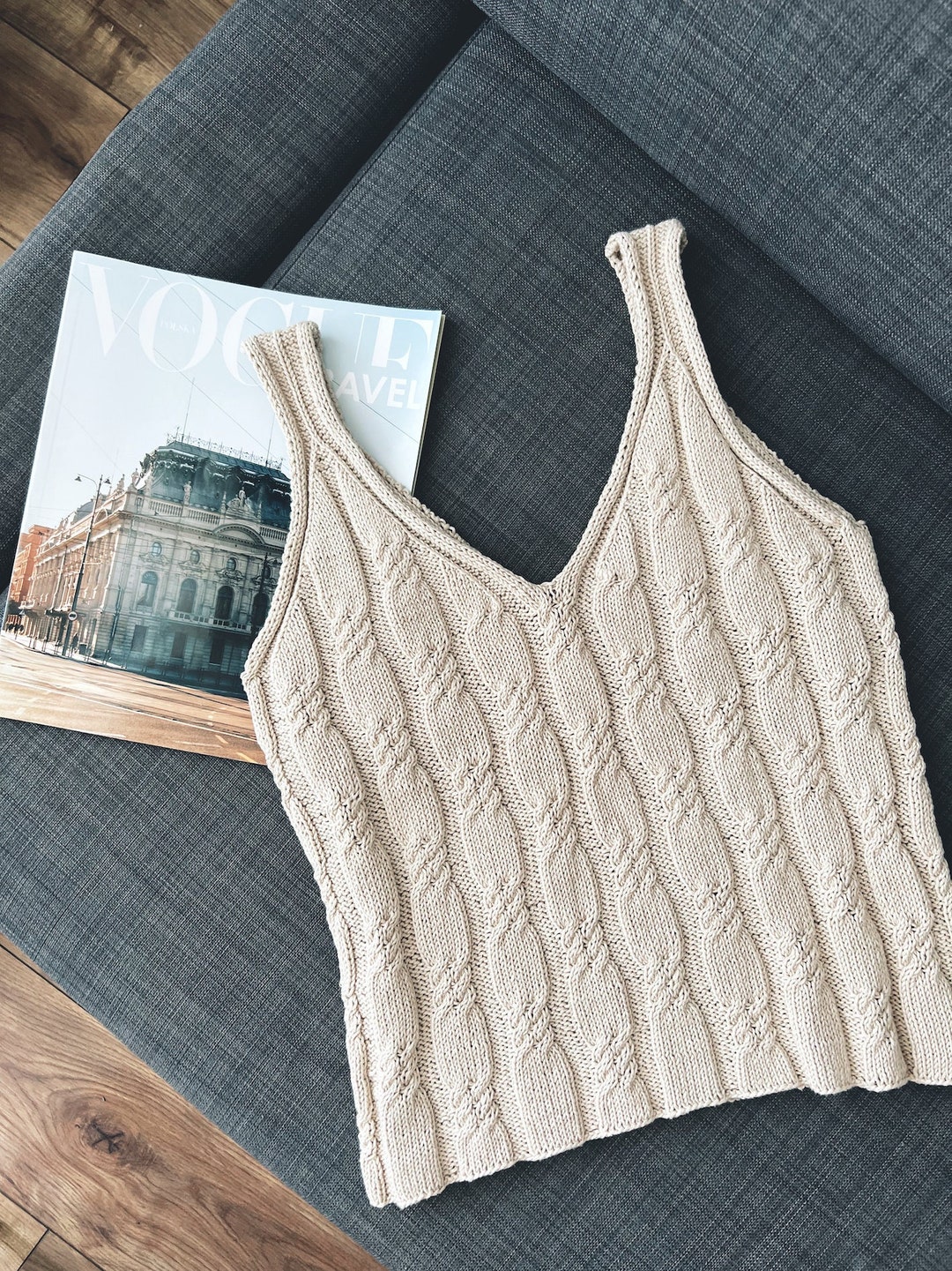 NIMBUS TOP. Knitting Pattern [ENG] - Etsy