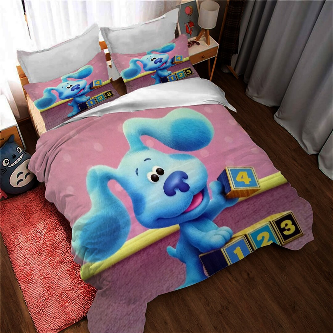 Personalized Blues Clues Reversible Single Duvet Covers Etsy
