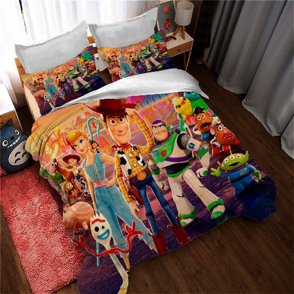 Toy Story Queen Bedding Etsy