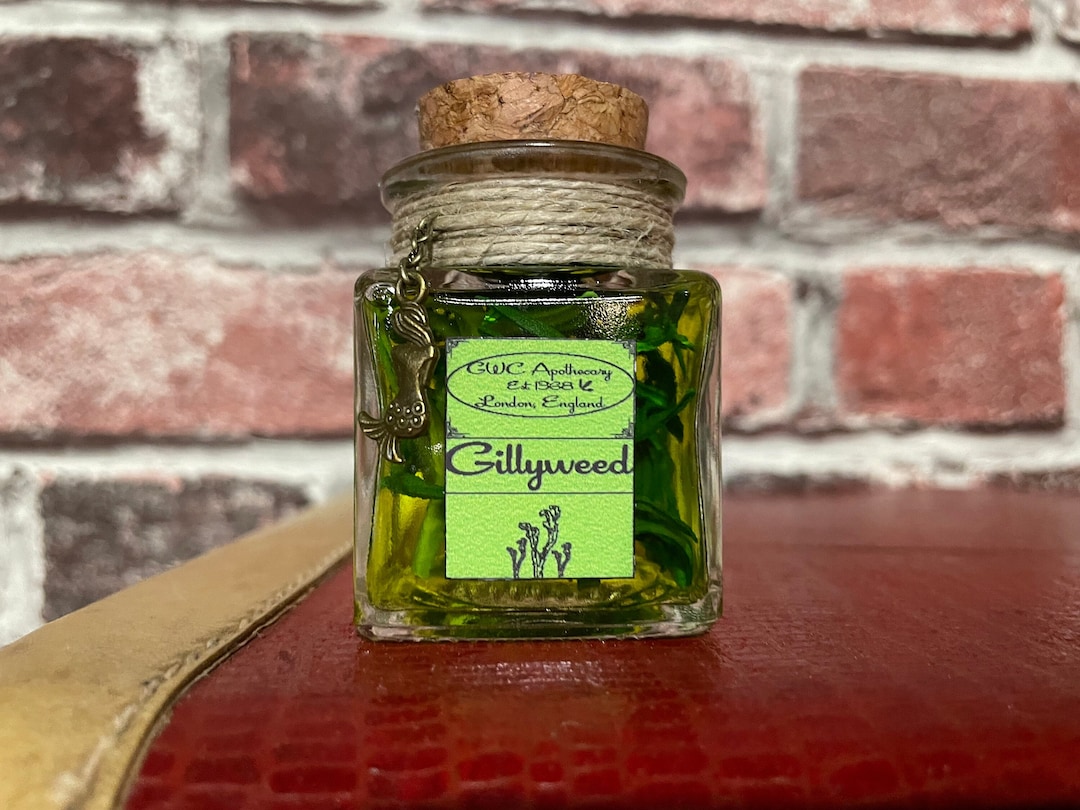 Gillyweed Decorative Potion Bottle MEDIUM Halloween Decor Etsy