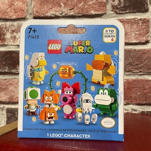 LEGO 71413 Super Mario Series 6 - Collectible Minifig: Birdo, Sumo Bro, Cat Goombas, Ice Bro, Spike, Green Toad, Blooper, Bramball