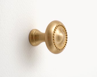 Maçanetas e puxadores de latão maciço dourado para armários de cozinha, cômodas, escrivaninhas, armários, portas internas | Ferragens para armários franceses