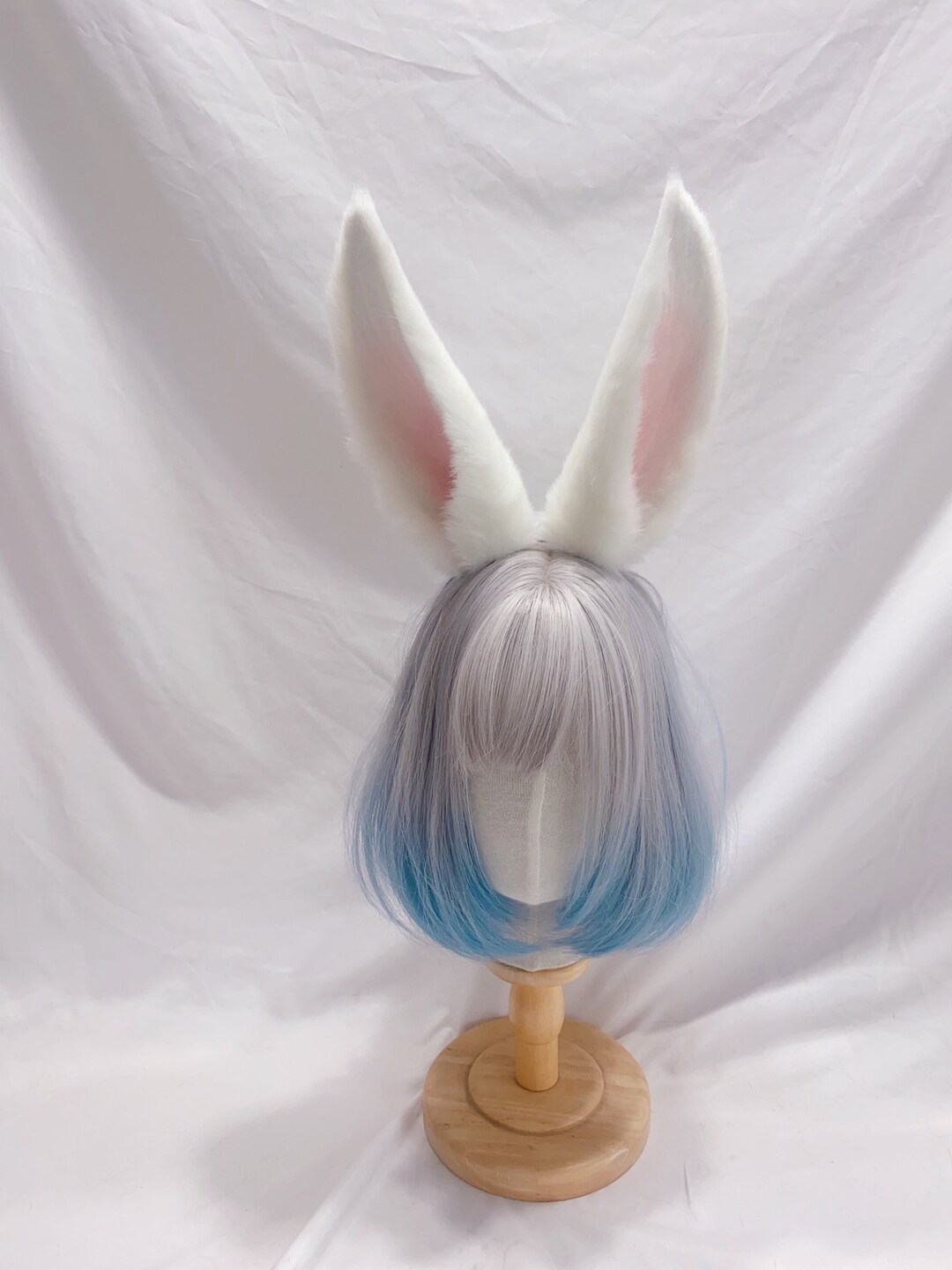 Cos Rabbit Ears Tail Kit Cosplay Bunny Headband Hairband Cosplay Bunny