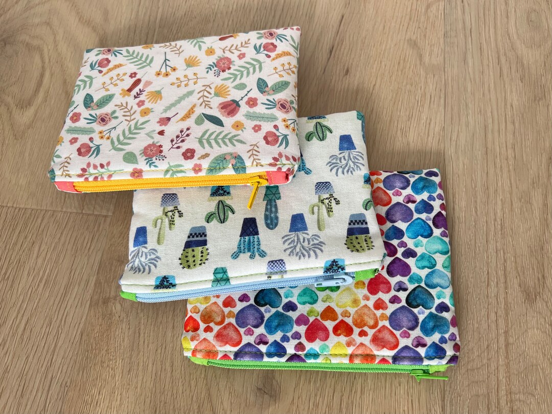 HAOGUAGUA 6 Stück Reise-Make-up-Taschen – Wasserdicht, Mit Reißverschluss, Kleine Organizer Für Kosmetik
