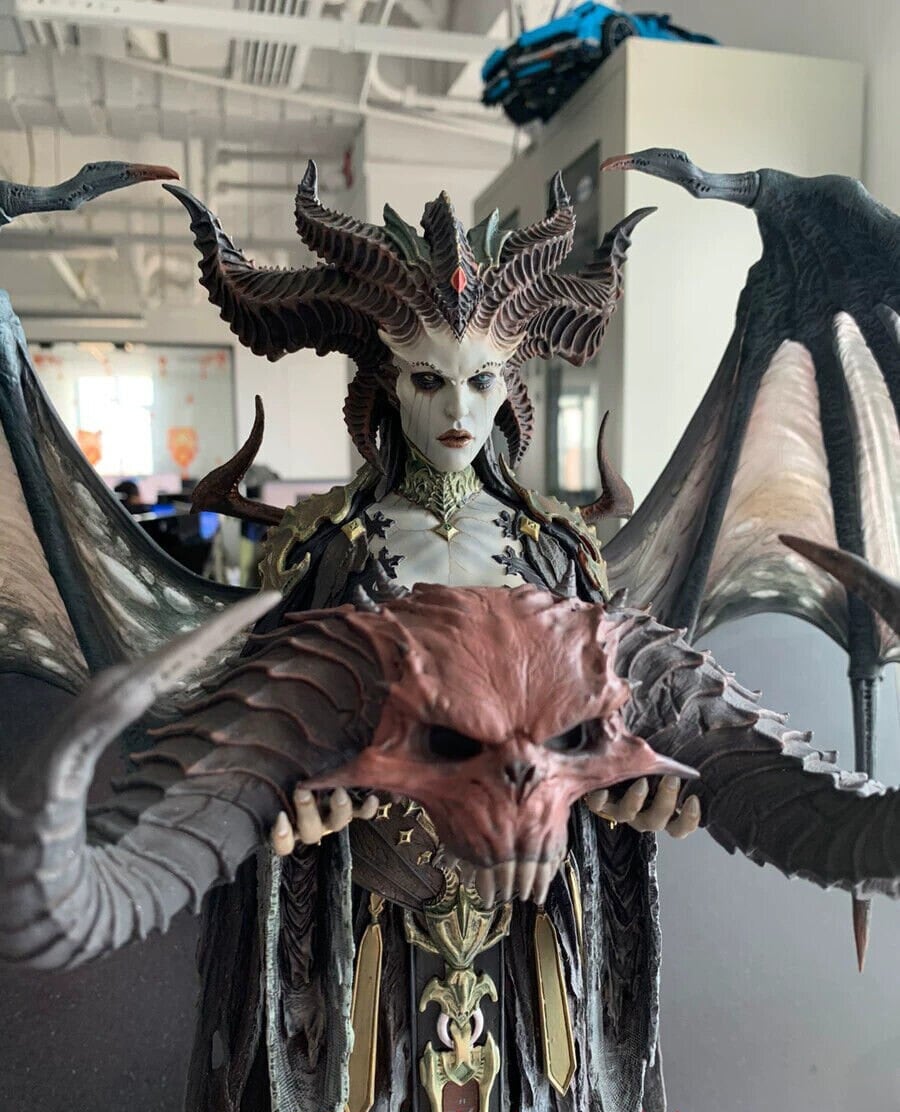 Lilith Diablo FigureLilith StatueLilith Goddess Statue Etsy Italia