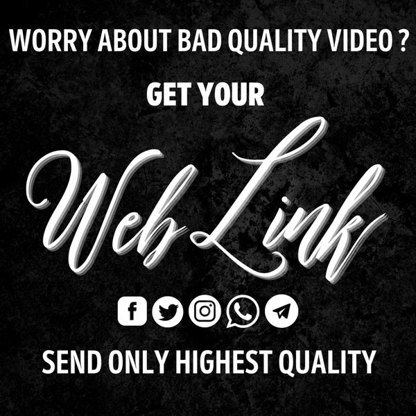 Web Link for your video invitation