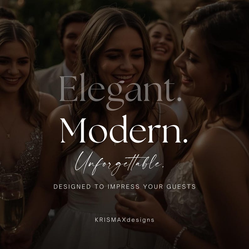 Animated Wedding Invitation Video Custom Wedding Digital Invitation Editable Digital Canva Template Electronic Wedding Video Invitation image 4