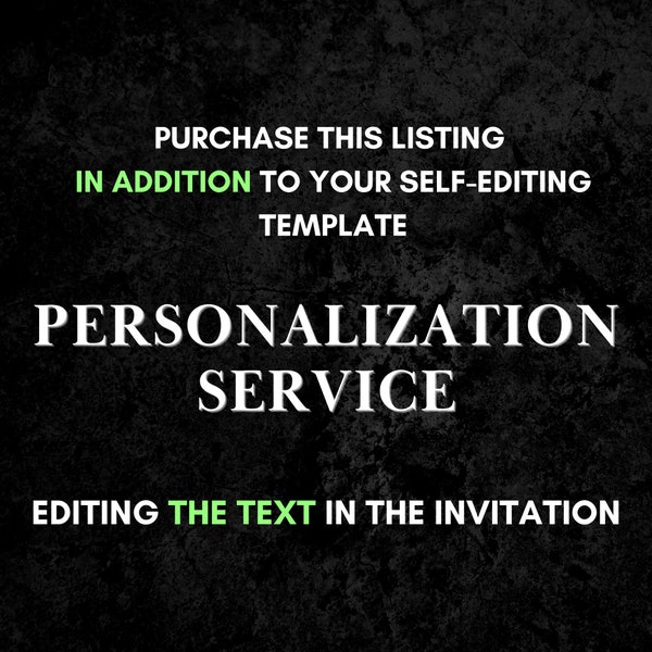 Personalization service