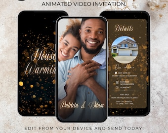 Digital House warming Invitation Template New Home Invite housewarming invite House warming Invitation New House Invite Email Invitation 486
