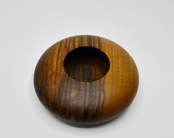 Walnut Wood Special Pattern Wooden Centerpiece Decor | Table Decor | Decorative Centerpieces | Woodturning Unique Decor Objects