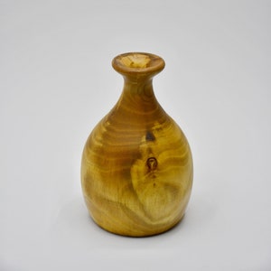 Holz Blumenvase | Getrocknete Blumenvasen Topf | Einzigartige natürliche Dekoration Dekor | Büro- und Wohndekor | Einweihungsgeschenk