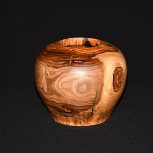 Large Wood and Resin Vase | Unique Housewarming Gift | Home Office Decor | Natural Style Decoration | Handmade Wood Decor | Dry Flowers Vase