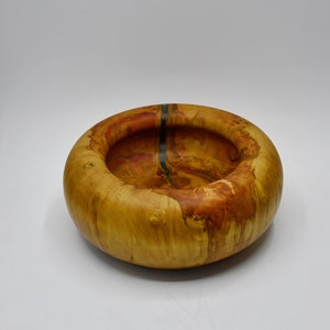 Wooden Vase for Centerpiece Table | Unique Decorative Objects | Turned Wood Vases for Dried Flowers | Unique Housewarming Gift