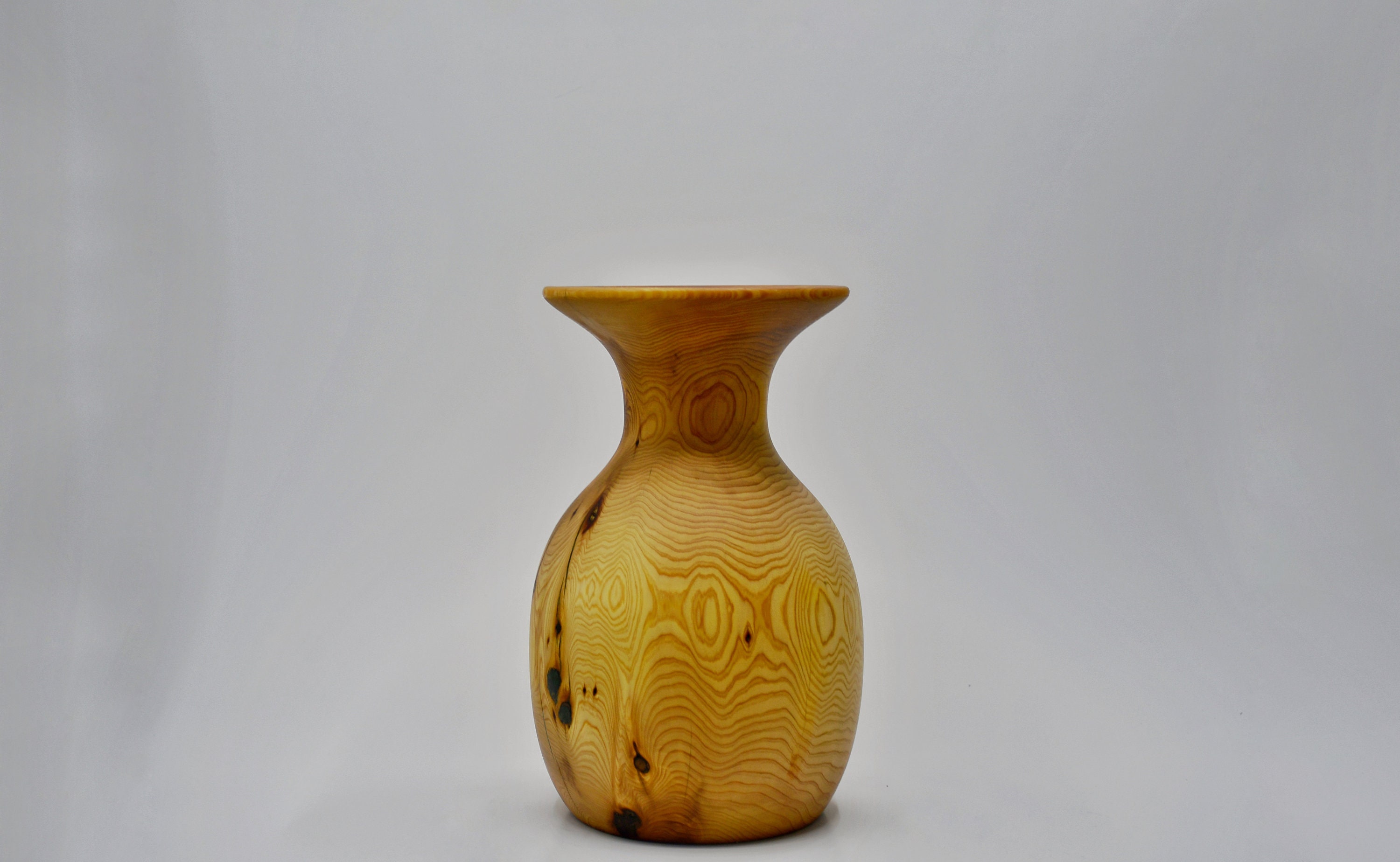 Wood and Epoxy Resin Vase Juniper Tree Vase Unique Decorative Vases