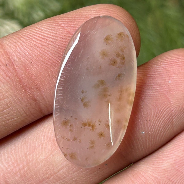 Genuine Montana Agate White Stunning Stones for Jewelry Making Oval Shaped 16.40 Carat