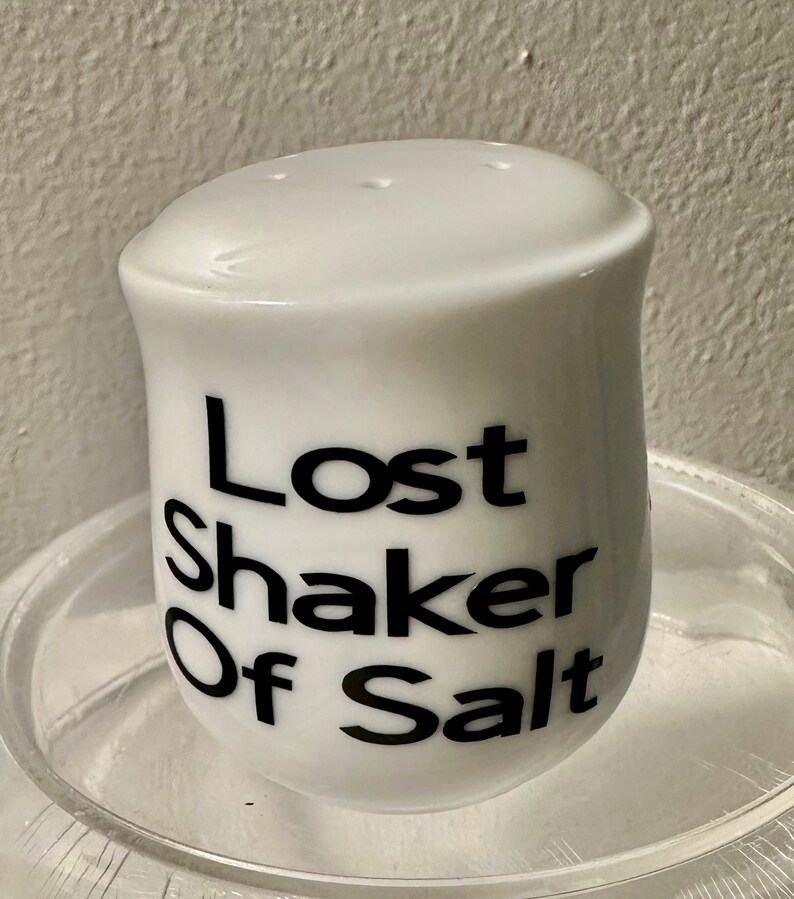 Lost Shaker of Salt Jimmy Buffett Themed Salt Shaker Etsy